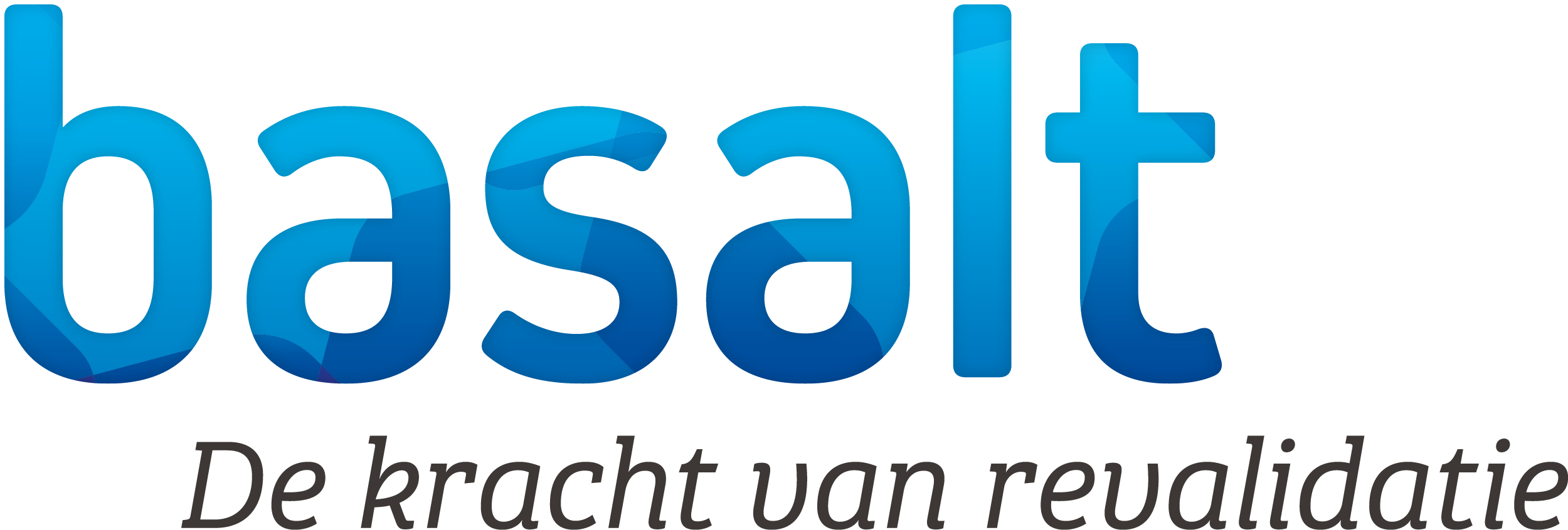 Basalt logo met payoff